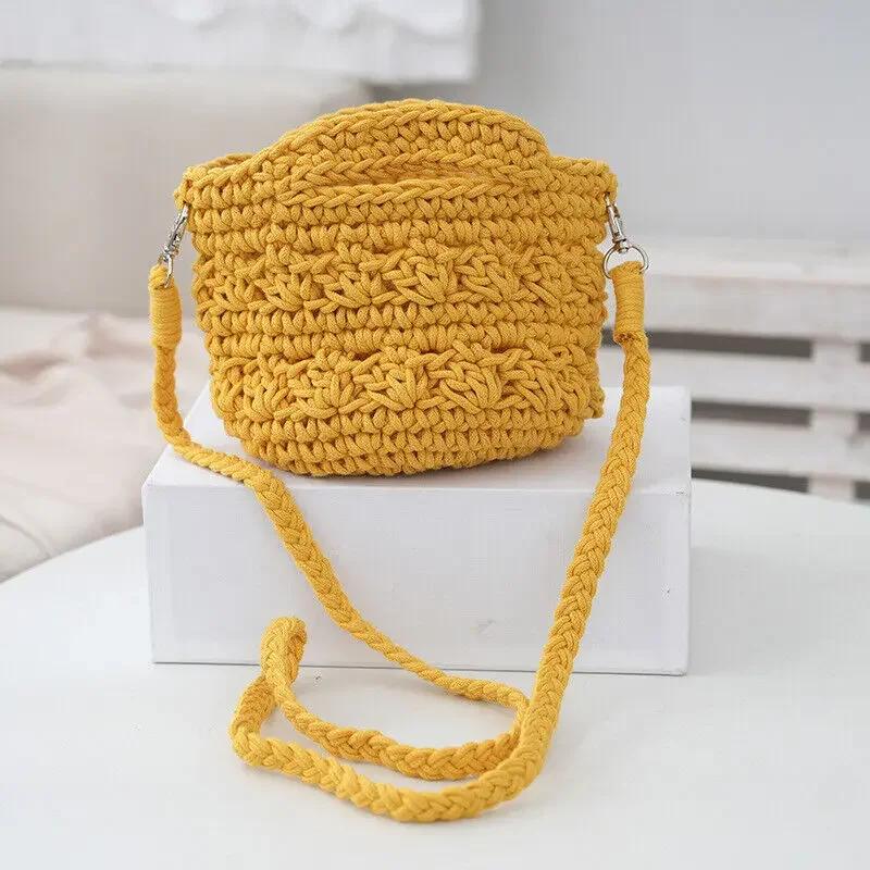 Fashion Handmade Hollow Out Woven Crossbody Bag for Women Lightweight Design Women s Handbag Summer Straw Beach Shoulder Bag жёлтый
Fashion Handmade Hollow Out Woven Crossbody Bag for Women Lightweight Design Women s Handbag Summer Straw Beach Shoulder Bag жёлтый