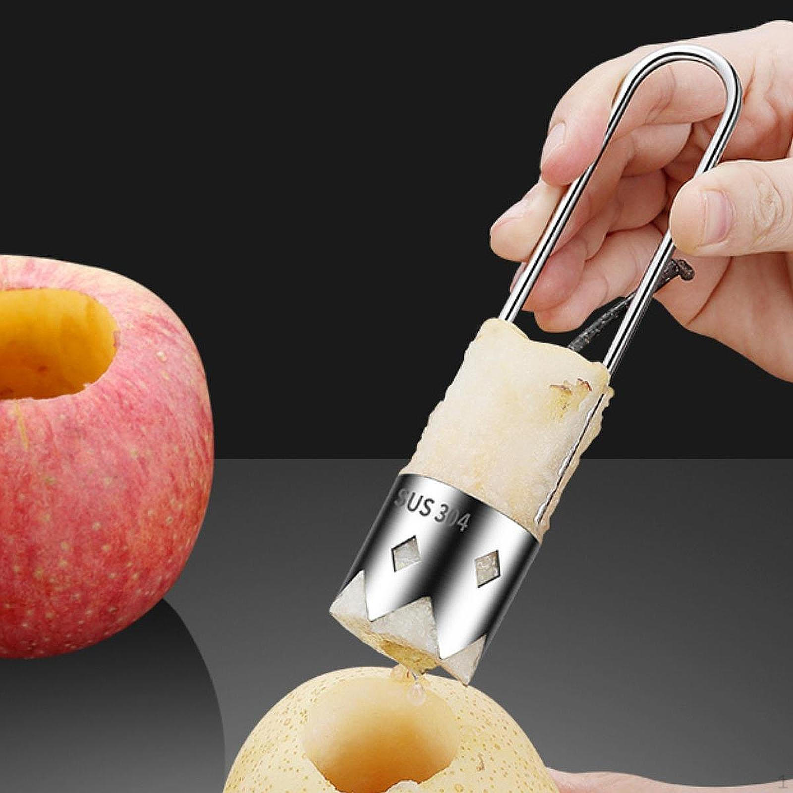 Fruite Corer Инструмент для удаления сердцевины с зубчатым лезвием Easy Core Extractor Pear Core
Fruite Corer Инструмент для удаления сердцевины с зубчатым лезвием Easy Core Extractor Pear Core