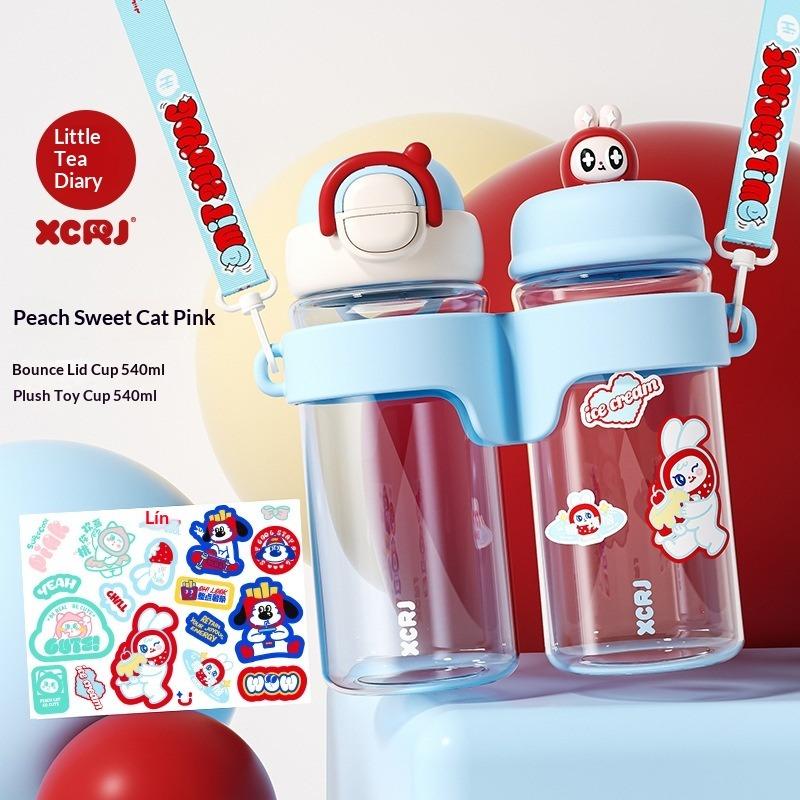 Double Warehouse Cup Student School Straw Cup Large Capacity Water Cup High Value Summer Portable Water Bottle Cup Plastic Cup Belt 540ML небесно-голубой
Double Warehouse Cup Student School Straw Cup Large Capacity Water Cup High Value Summer Portable Water Bottle Cup Plastic Cup Belt 540ML небесно-голубой