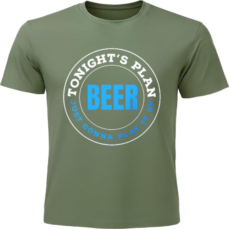 New Arrived For man short sleeve t shirt Vintage Tonights Plan Beer Just Gonna Play It By Everyday Men Teeshirt Comfort Tshirt 4XL
New Arrived For man short sleeve t shirt Vintage Tonights Plan Beer Just Gonna Play It By Everyday Men Teeshirt Comfort Tshirt 4XL