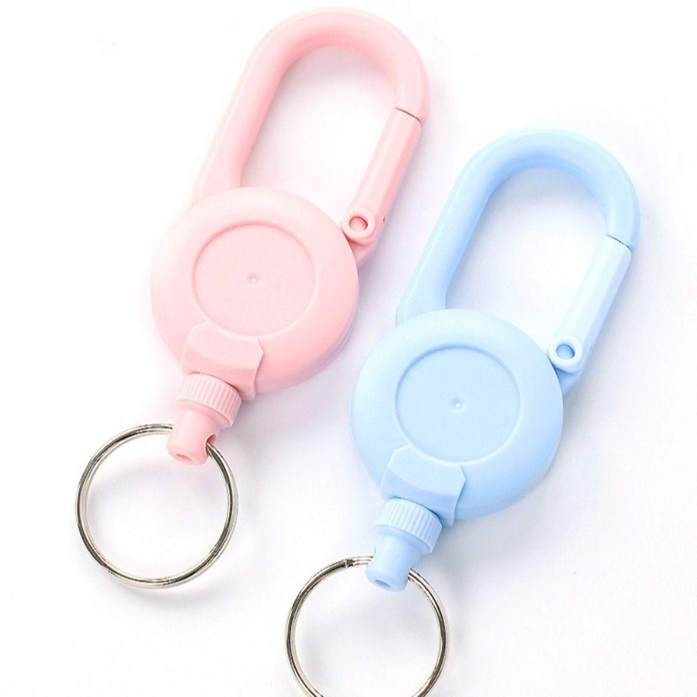 Solid Color Elastic Mountaineering Buckle Steel Wire Retractable Key Ring Multi-Function фиолетовый
Solid Color Elastic Mountaineering Buckle Steel Wire Retractable Key Ring Multi-Function фиолетовый