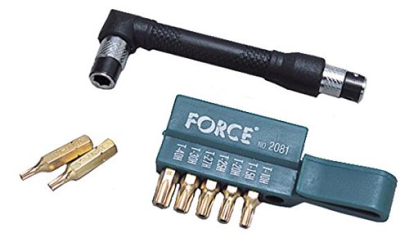 Набор ручек для бит Daytona Torx 91482 с защитой от несанкционированного доступа и
Набор ручек для бит Daytona Torx 91482 с защитой от несанкционированного доступа и