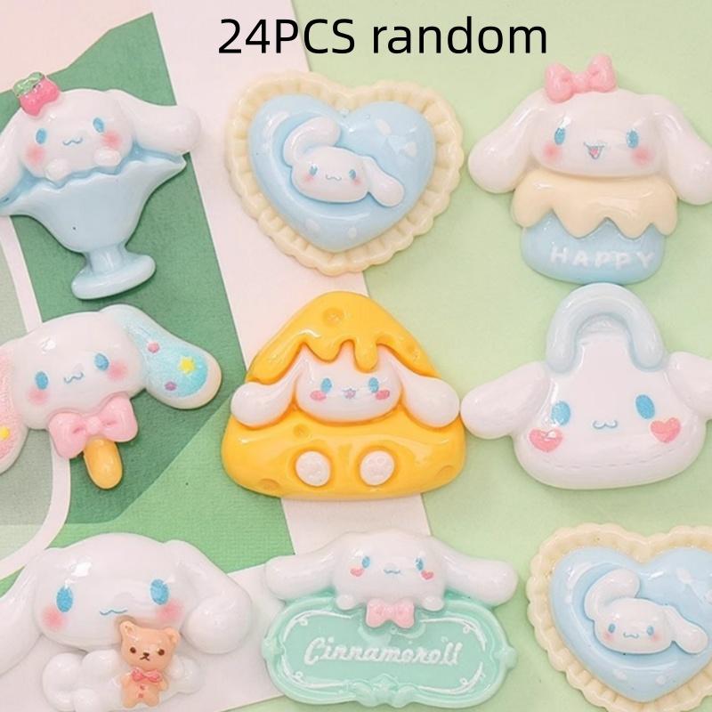 24/160PCS Cartoon puppy cheesecake signboard DIY cream gel hair accessories, water cup stickers, resin accessories
24/160PCS Cartoon puppy cheesecake signboard DIY cream gel hair accessories, water cup stickers, resin accessories
