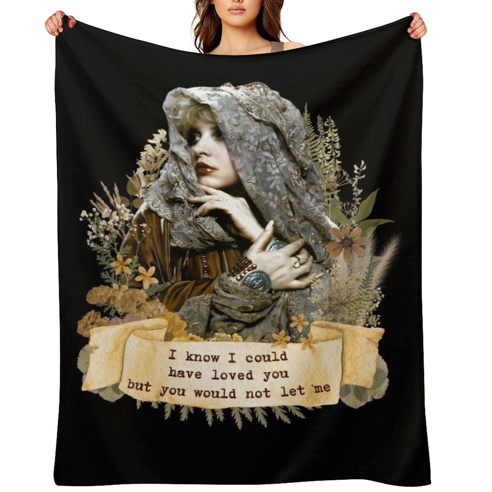 Cottagecore Stevie Nicks Silver Springs Throw Blanket Multi-Purpose blankets and throws Beach Decorative Beds Blankets 30x40in
Cottagecore Stevie Nicks Silver Springs Throw Blanket Multi-Purpose blankets and throws Beach Decorative Beds Blankets 30x40in