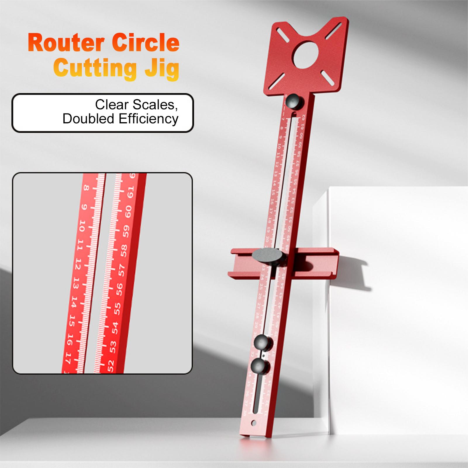 Router Milling Groove Bracket, Aluminum Alloy Router Circle Cutting Jig, Multifunctional Router Guide, Adjustable
Router Milling Groove Bracket, Aluminum Alloy Router Circle Cutting Jig, Multifunctional Router Guide, Adjustable
