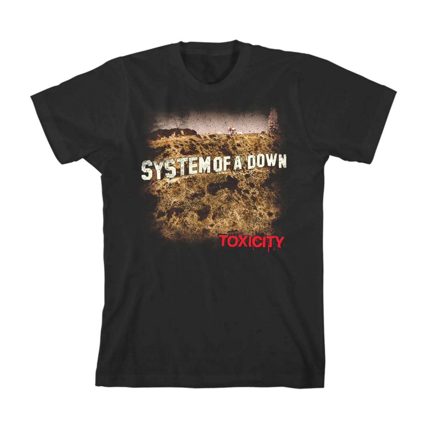 System Of A Down Toxicity Vintage Album T-Shirt Nu Metal Rock Band Black Unisex Oversized Casual T-shirt 4XL
System Of A Down Toxicity Vintage Album T-Shirt Nu Metal Rock Band Black Unisex Oversized Casual T-shirt 4XL