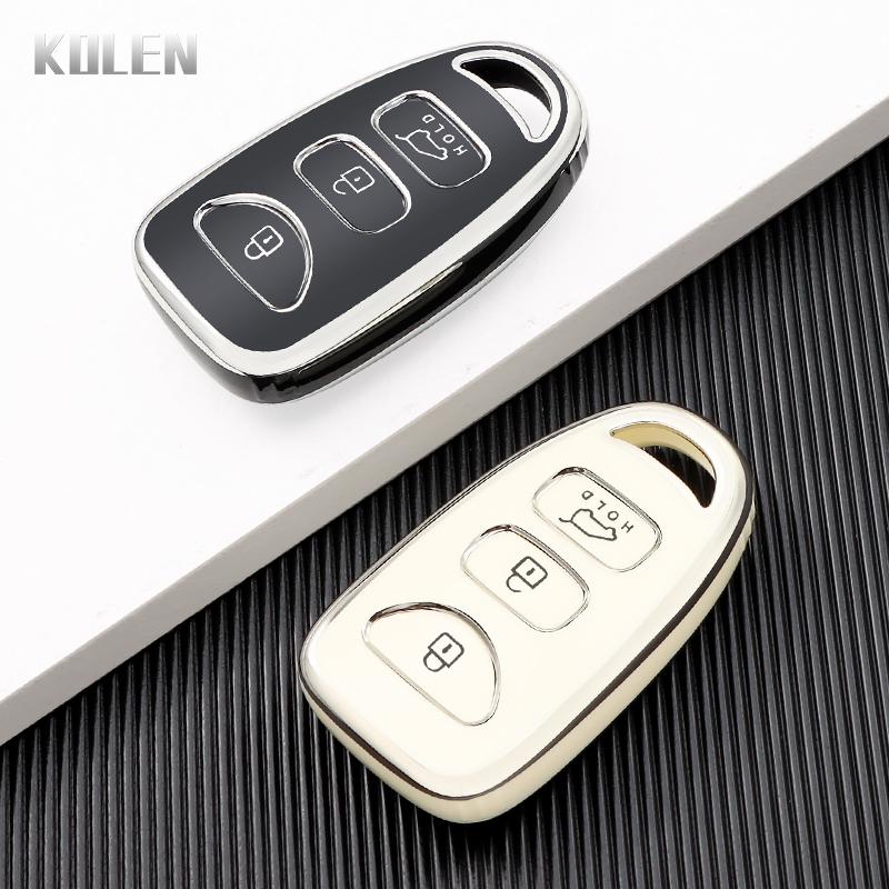 TPU Car Key Case Cover Shell Fob For Hyundai KIA Elantra Sonata Accent Tucson Sonata Santa FE Carens Key Protection Accessories
TPU Car Key Case Cover Shell Fob For Hyundai KIA Elantra Sonata Accent Tucson Sonata Santa FE Carens Key Protection Accessories