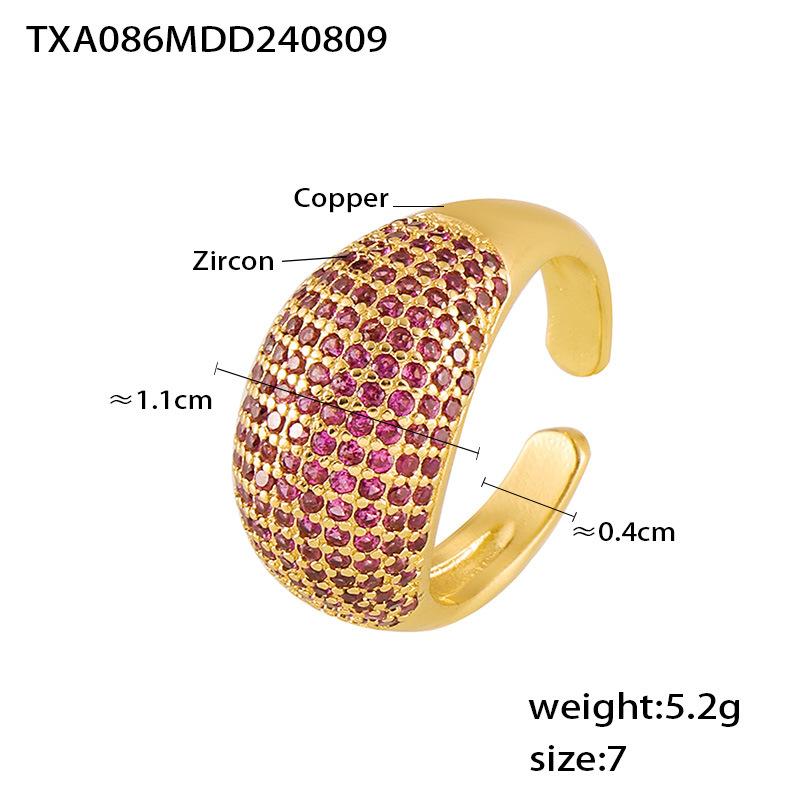 Подвеска Wind Minimalist Copper Love из титановой стали, открытое кольцо, инкрустированное цирконием, позолоченное 18-каратным золотом
Подвеска Wind Minimalist Copper Love из титановой стали, открытое кольцо, инкрустированное цирконием, позолоченное 18-каратным золотом