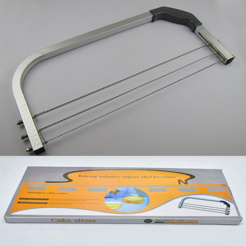 Stainless Steel Large Cake Cutting Saw - DIY Baking Tool for Cream and Mousse Cakes
Stainless Steel Large Cake Cutting Saw - DIY Baking Tool for Cream and Mousse Cakes
