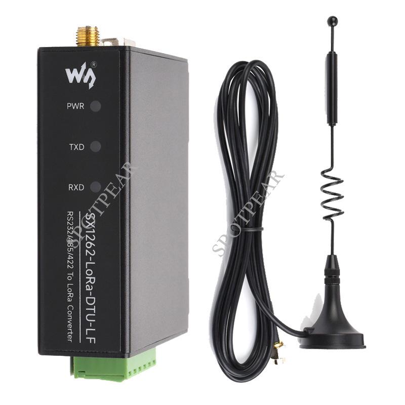 Конвертер RS232/RS485/RS422 в LoRa для Sub-GHz SX1262
Конвертер RS232/RS485/RS422 в LoRa для Sub-GHz SX1262