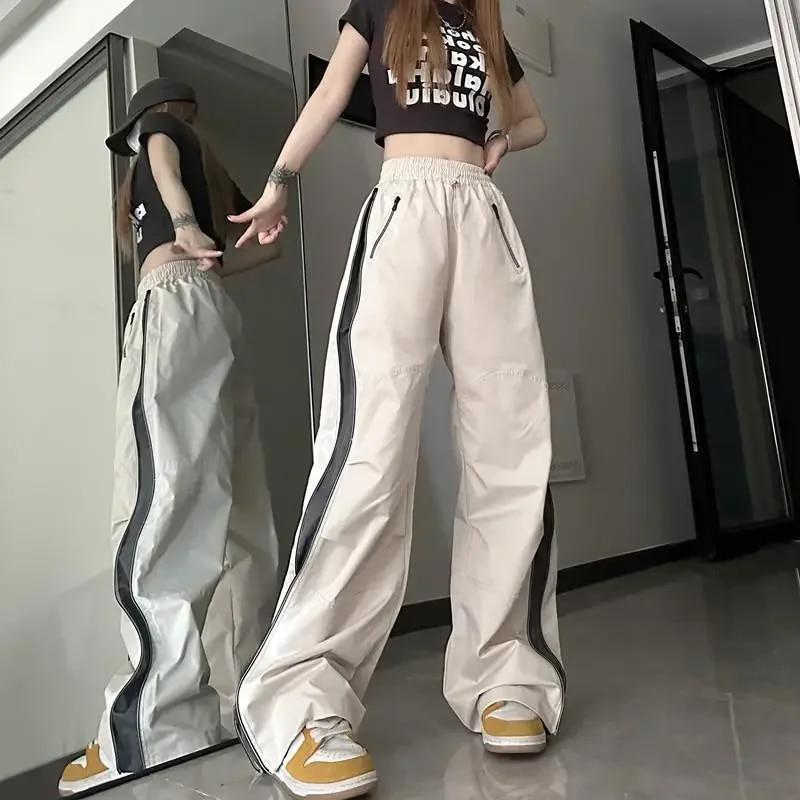 Y2K Techwear спортивные штаны женские уличные корейский хип-хоп Harajuku спортивные брюки-карго с парашютом женские широкие брюки для бега
Y2K Techwear спортивные штаны женские уличные корейский хип-хоп Harajuku спортивные брюки-карго с парашютом женские широкие брюки для бега