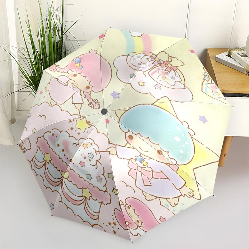 1pc Little Twin Stars Automatic Folding Umbrella - Portable 3-Fold Design with Iron Frame, Perfect for Festivals, Travel, Daily Use, and Gifts!T001
1pc Little Twin Stars Automatic Folding Umbrella - Portable 3-Fold Design with Iron Frame, Perfect for Festivals, Travel, Daily Use, and Gifts!T001