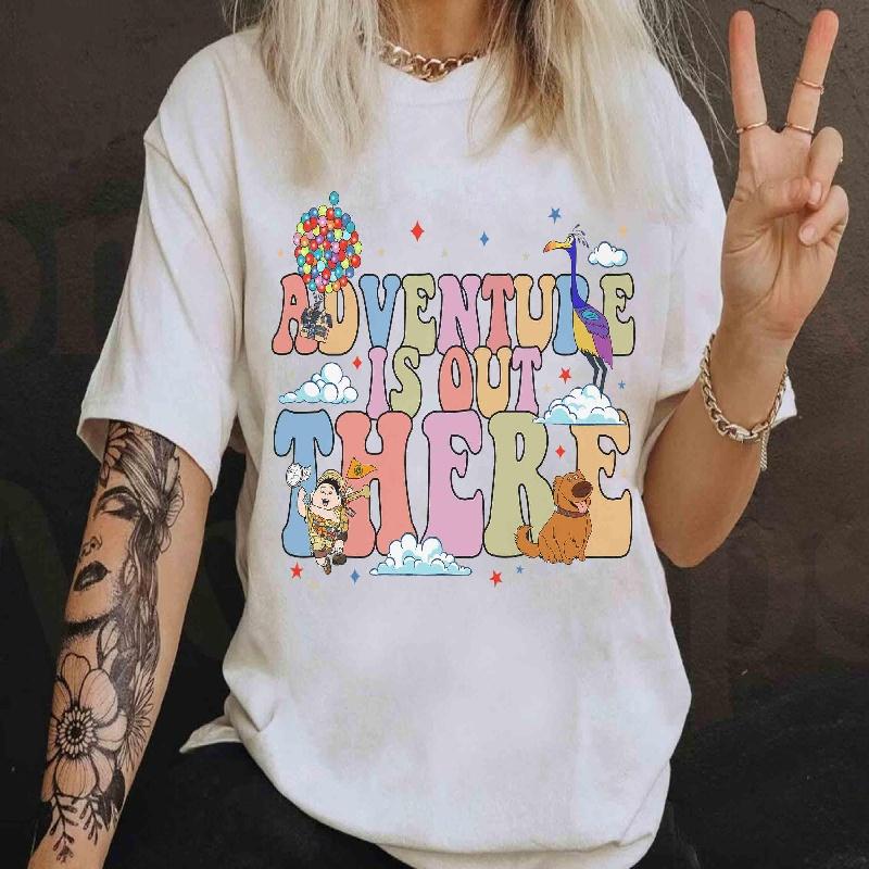 Carl Ellie You Are My Greatest Adventure Shirtland Up Movie Couples Tee Family Trip 100 cotton Shirt 4XL
Carl Ellie You Are My Greatest Adventure Shirtland Up Movie Couples Tee Family Trip 100 cotton Shirt 4XL