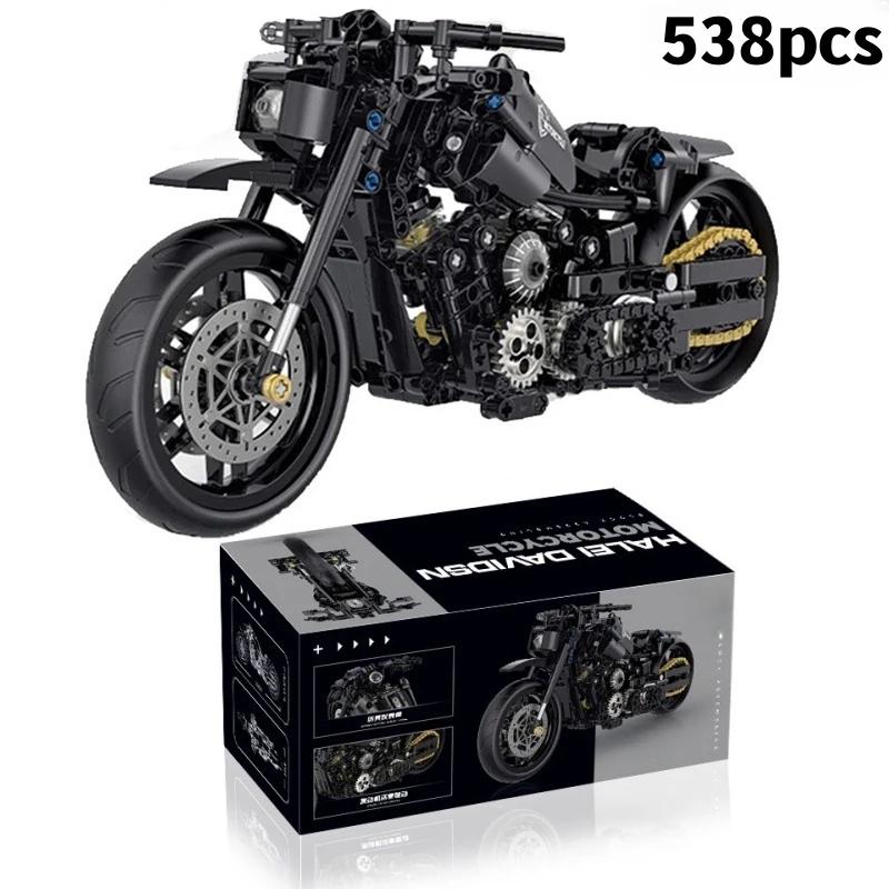Non-Toxic Technical Moc Construction Bricks Motorcycle Model Creative Building Kit Assembly Toys Educational Gift For Children with box
Non-Toxic Technical Moc Construction Bricks Motorcycle Model Creative Building Kit Assembly Toys Educational Gift For Children with box