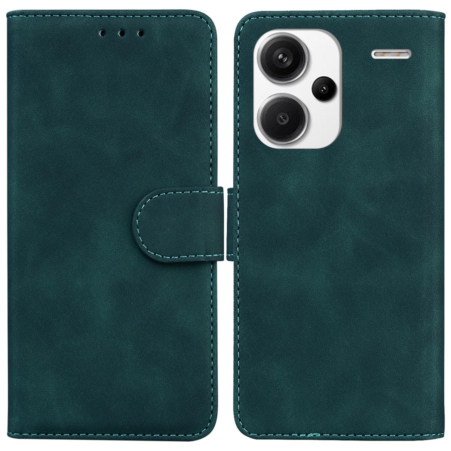 For Xiaomi Redmi Note 13 Pro+ 5G Case Solid Color Leather Phone Cover Stand Card Holder Green
For Xiaomi Redmi Note 13 Pro+ 5G Case Solid Color Leather Phone Cover Stand Card Holder Green