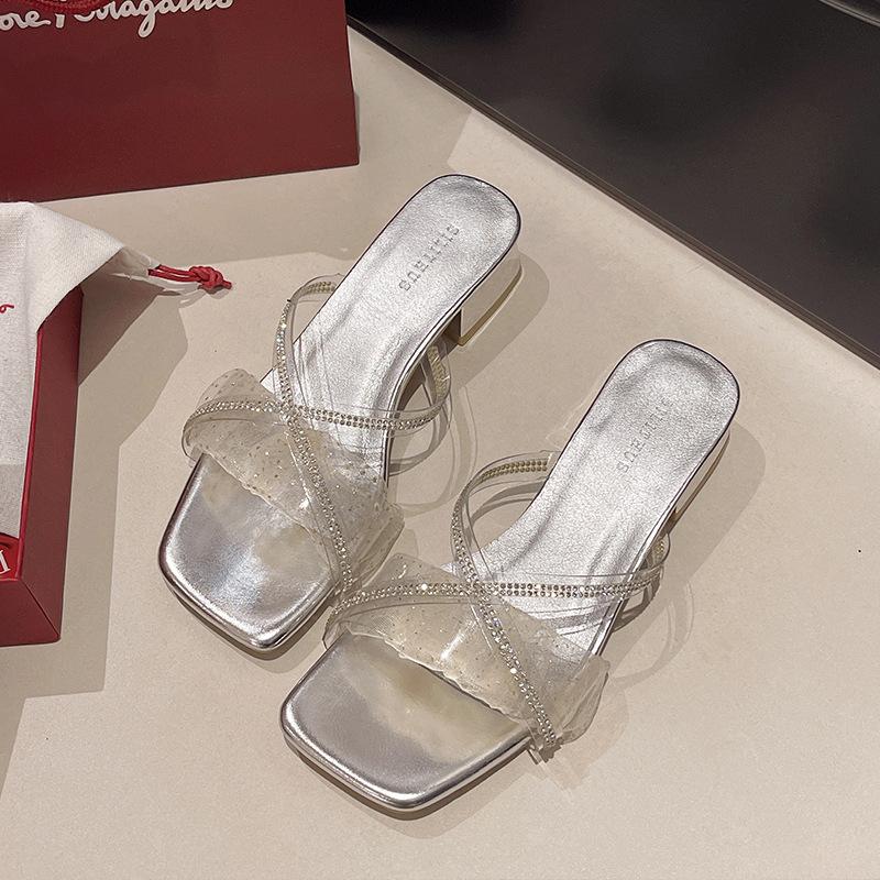 French fairy wind cool slippers new summer thick heel rhinestone silver mesh fashion sandals high sense 39 серебряный
French fairy wind cool slippers new summer thick heel rhinestone silver mesh fashion sandals high sense 39 серебряный