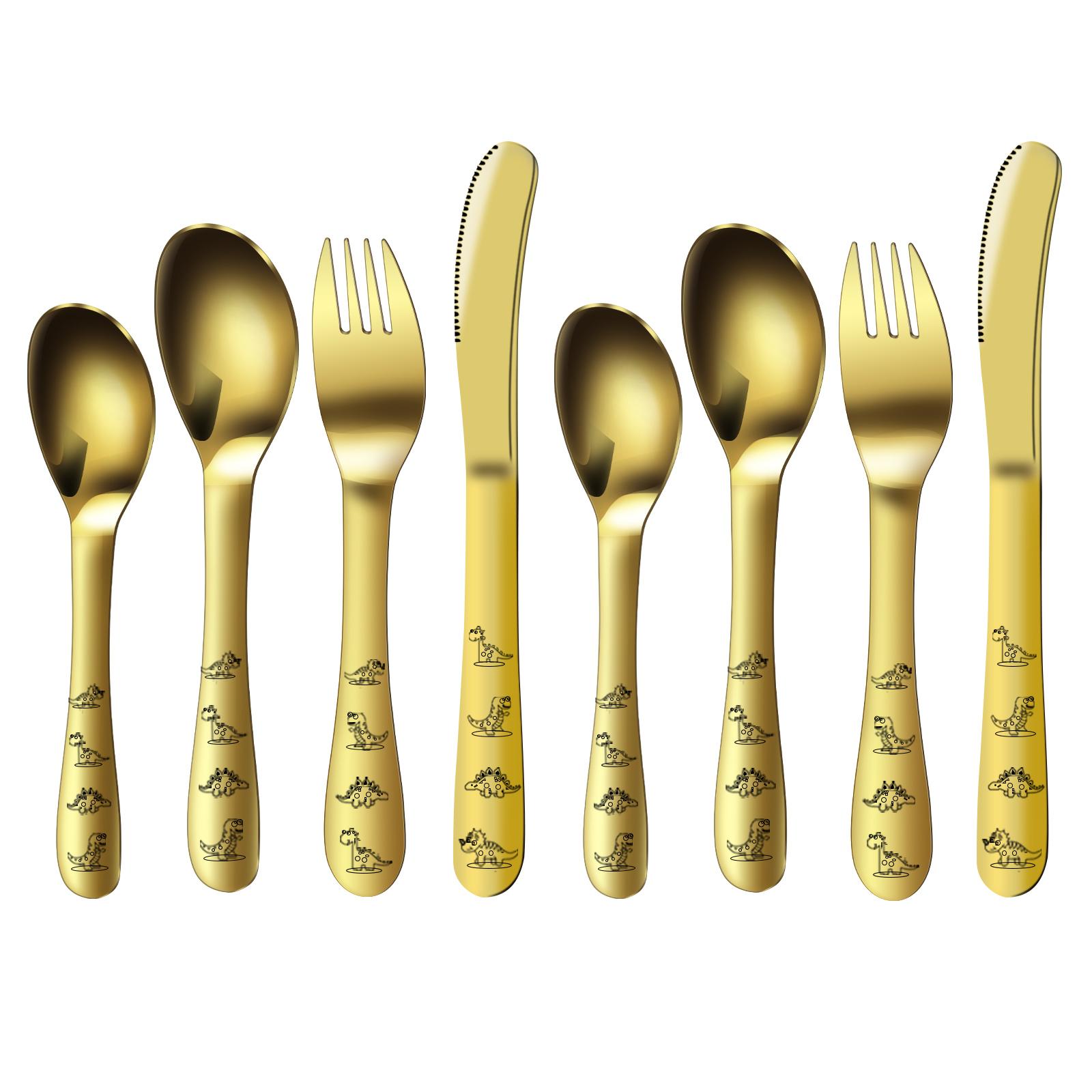 8/30 Pcs Tableware Set Stainless Steel Kids Silverware Set Ergonomic Fork Spoon and Cutter Kit Toddler Utensils for Kindergarten
8/30 Pcs Tableware Set Stainless Steel Kids Silverware Set Ergonomic Fork Spoon and Cutter Kit Toddler Utensils for Kindergarten