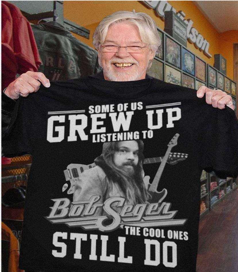 Rare Some of Us Grew Up Listening to Bob Seger Black Cotton Unisex T-shirt Unisex T-Shirt XL
Rare Some of Us Grew Up Listening to Bob Seger Black Cotton Unisex T-shirt Unisex T-Shirt XL
