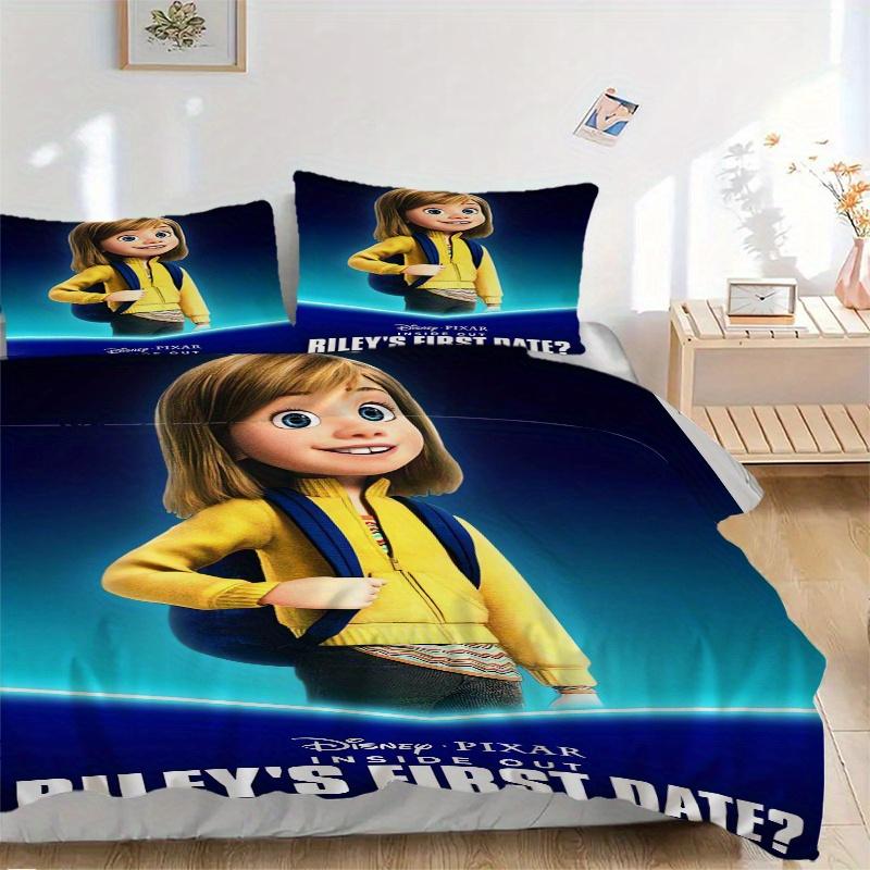 3pcs Inside Out Riley s First Date Bedding Set Includes Quilt Cover and Pillowcases, Suitable for All Seasons D043 135x200cm
3pcs Inside Out Riley s First Date Bedding Set Includes Quilt Cover and Pillowcases, Suitable for All Seasons D043 135x200cm