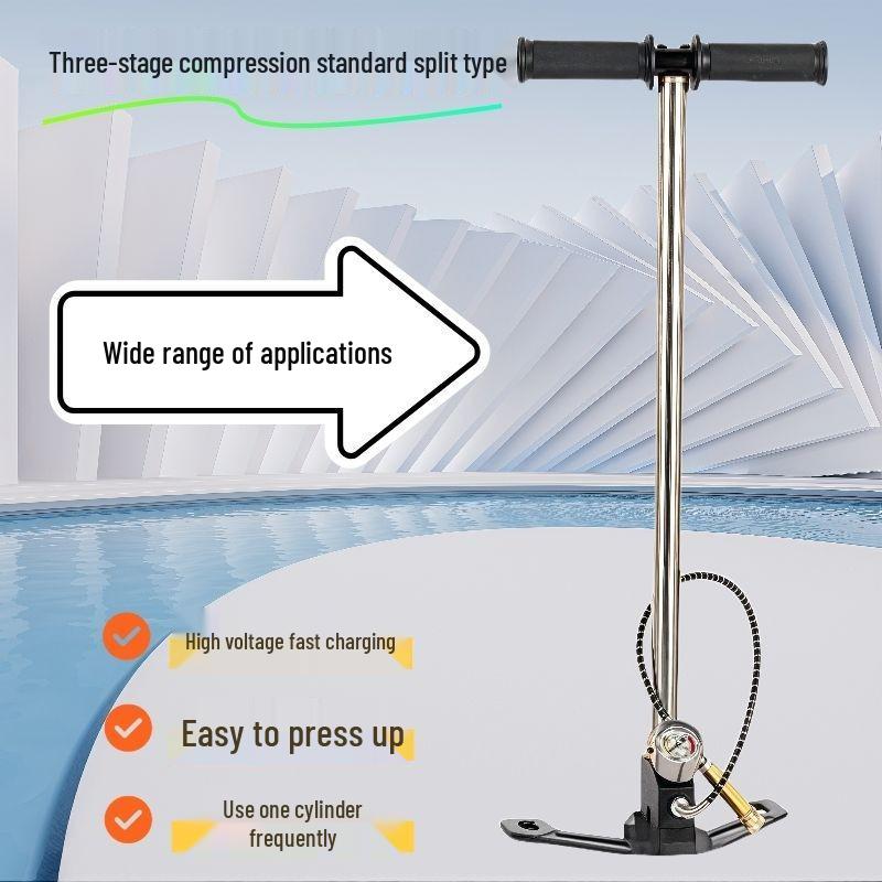 Насос высокого давления из нержавеющей стали, четырехступенчатая накачка, 30-40 МПа для наполнения баллонов
Насос высокого давления из нержавеющей стали, четырехступенчатая накачка, 30-40 МПа для наполнения баллонов