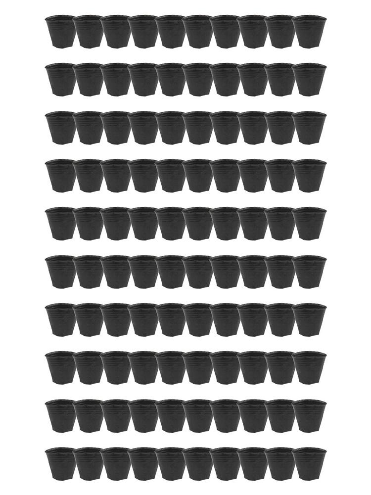 Black Plastic Pots for Optimal Plant Nutritional Requirements 100 Pieces 5*5cm
Black Plastic Pots for Optimal Plant Nutritional Requirements 100 Pieces 5*5cm