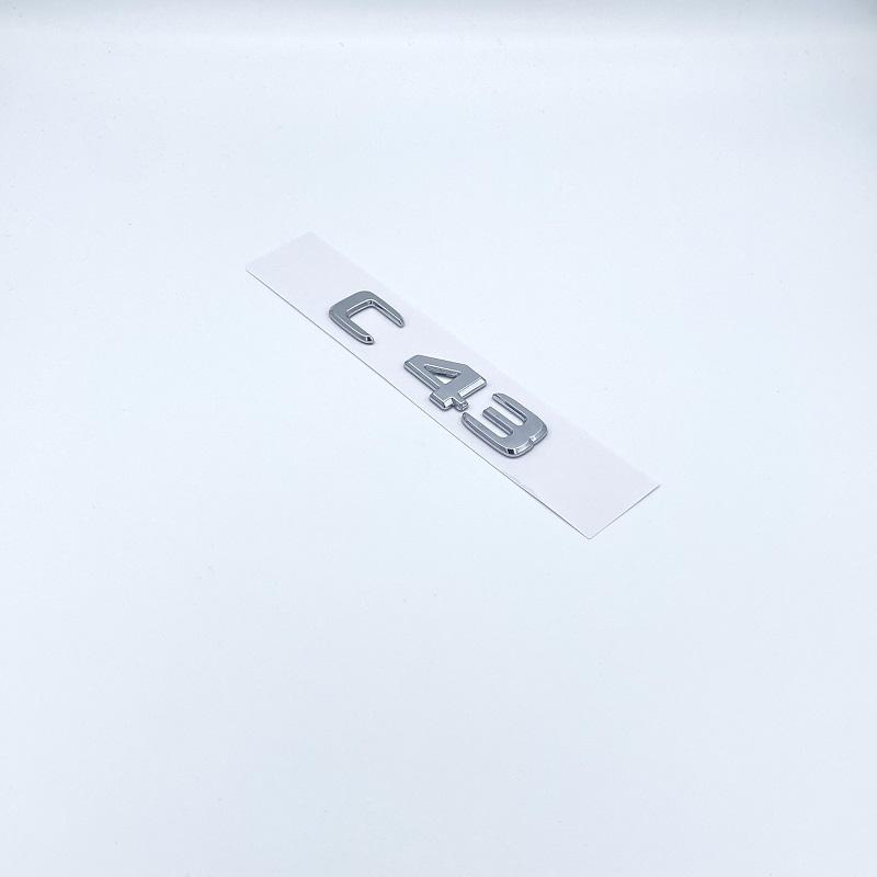 C43 BITURBO 4MATIC Car Trunk LettersNumbers Emblem Sticker For Mercedes Benz AMG W204 W205 C Series Accessories
C43 BITURBO 4MATIC Car Trunk LettersNumbers Emblem Sticker For Mercedes Benz AMG W204 W205 C Series Accessories