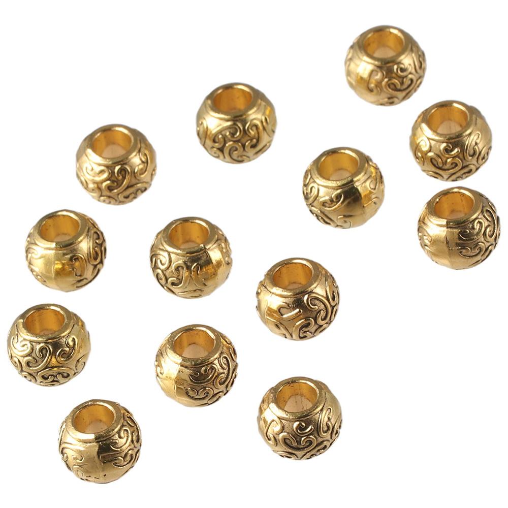 Золотые свободные бусины Полые филигранные сплавы Тибетские бусины с большим отверстием Ручная работа Любители ремесел
Золотые свободные бусины Полые филигранные сплавы Тибетские бусины с большим отверстием Ручная работа Любители ремесел