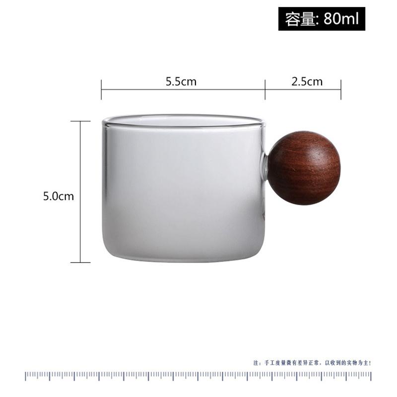 Cloud and Mist Frosting 80ml Small Kung Fu Tea Cup With Wooden Bead Handle Heat Resistant Glass Teacup Tasting Sake Wine Cup 1pcs чистый
Cloud and Mist Frosting 80ml Small Kung Fu Tea Cup With Wooden Bead Handle Heat Resistant Glass Teacup Tasting Sake Wine Cup 1pcs чистый
