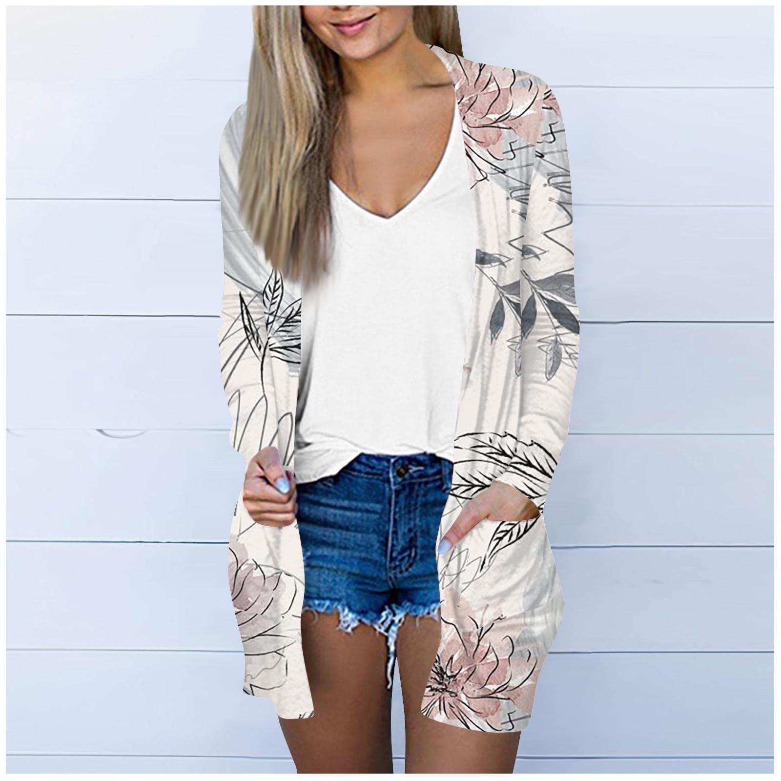 Жіноча модна вільна повсякденна куртка з довгим рукавом і принтом середньої довжини XXXXXL рожевий
Жіноча модна вільна повсякденна куртка з довгим рукавом і принтом середньої довжини XXXXXL рожевий