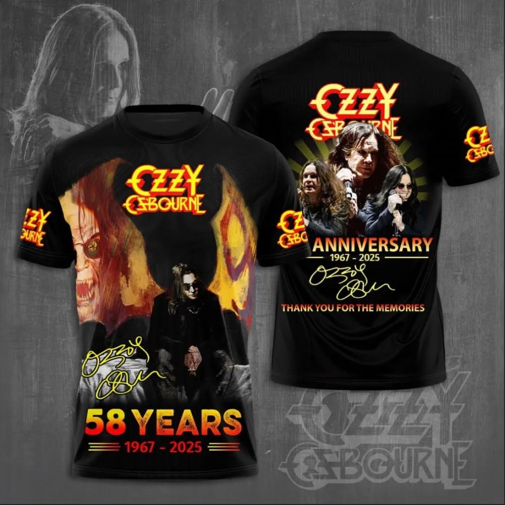 2026 Rock Ozzy Osbourne 3D Print Men Women Hip Hop Trendy Short Sleeve T-Shirt Harajuku Round Neck T-Shirt Oversized Top 6XL
2026 Rock Ozzy Osbourne 3D Print Men Women Hip Hop Trendy Short Sleeve T-Shirt Harajuku Round Neck T-Shirt Oversized Top 6XL