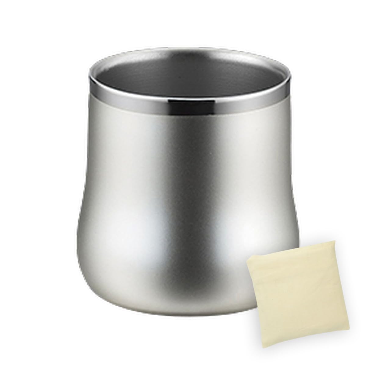 Tumbler Stainless Steel Double Wall DX Free Cup Champagne Silver 230ml Made in Japan Eco Bag Made in J-kitchens 18/8 (Includes Vietnam)
Tumbler Stainless Steel Double Wall DX Free Cup Champagne Silver 230ml Made in Japan Eco Bag Made in J-kitchens 18/8 (Includes Vietnam)