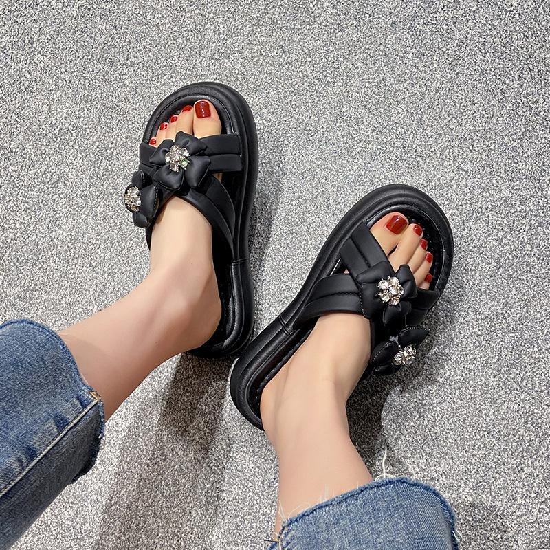 2024 лето новые толстоподошвенные маффины уличная одежда женские тапочки модные цветочные с открытым носком пляжная обувь женские крутые тапочки 40 чёрный
2024 лето новые толстоподошвенные маффины уличная одежда женские тапочки модные цветочные с открытым носком пляжная обувь женские крутые тапочки 40 чёрный