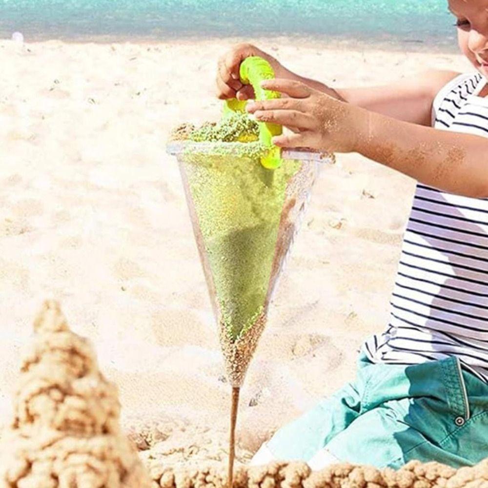 Plastic Overflow Funnel Toys Handheld Digging Sand Kit Beach Sand Strainer Toy Sculptures
Plastic Overflow Funnel Toys Handheld Digging Sand Kit Beach Sand Strainer Toy Sculptures