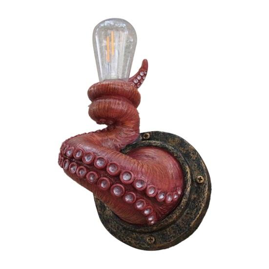 Octopus Claw Wall Lamp Eye-catching Decorative Resin Novelty Anti-rust Monsters Light Holder Home Decor
Octopus Claw Wall Lamp Eye-catching Decorative Resin Novelty Anti-rust Monsters Light Holder Home Decor