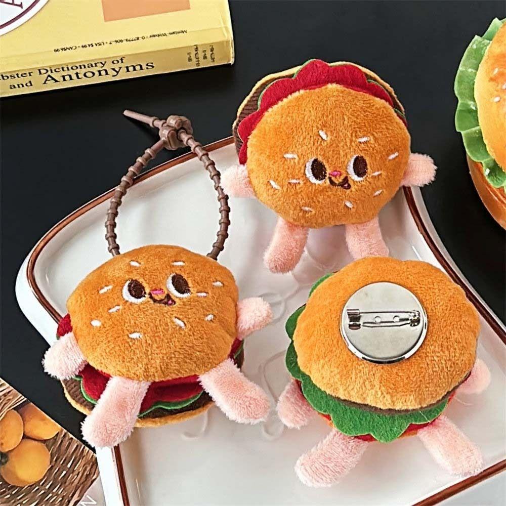 Soft Stuffed Plush Hamburger Pendant Cartoon Fast Food Cartoon Plush Keychain Couple Gift Pendant
Soft Stuffed Plush Hamburger Pendant Cartoon Fast Food Cartoon Plush Keychain Couple Gift Pendant