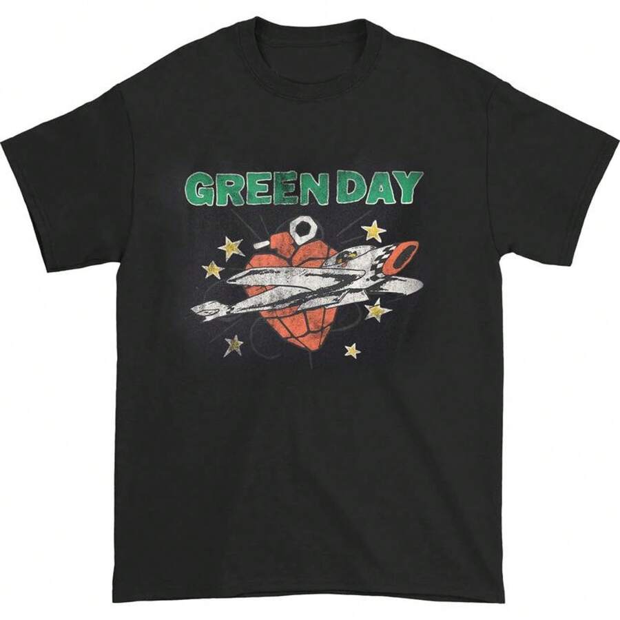 GreenDays Rock Band Cotton Tee Vintage Punk Graphic Design 100 Pure Cotton Breathable Fabric S
GreenDays Rock Band Cotton Tee Vintage Punk Graphic Design 100 Pure Cotton Breathable Fabric S
