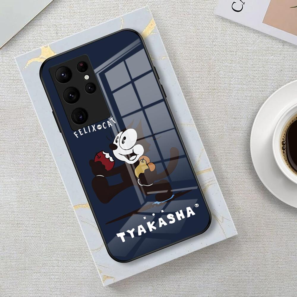 Felix The Cat Phone Case For Samsung S26 S25 Edge Ultra 23 22 21 20 Ultra Plus S24 Fe Glass Cover Galaxy S25
Felix The Cat Phone Case For Samsung S26 S25 Edge Ultra 23 22 21 20 Ultra Plus S24 Fe Glass Cover Galaxy S25