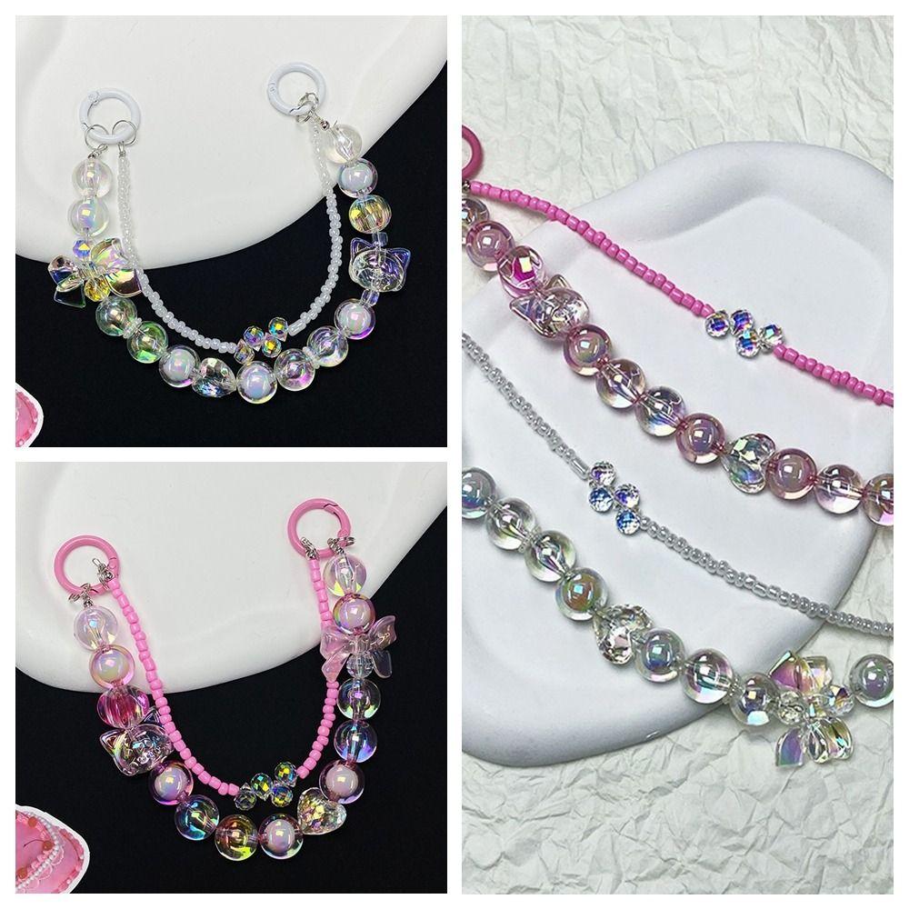 Kawaii Blingbling телефон шнурок мультфильм бусины кулон модный автомобиль брелок телефон декор розовый
Kawaii Blingbling телефон шнурок мультфильм бусины кулон модный автомобиль брелок телефон декор розовый