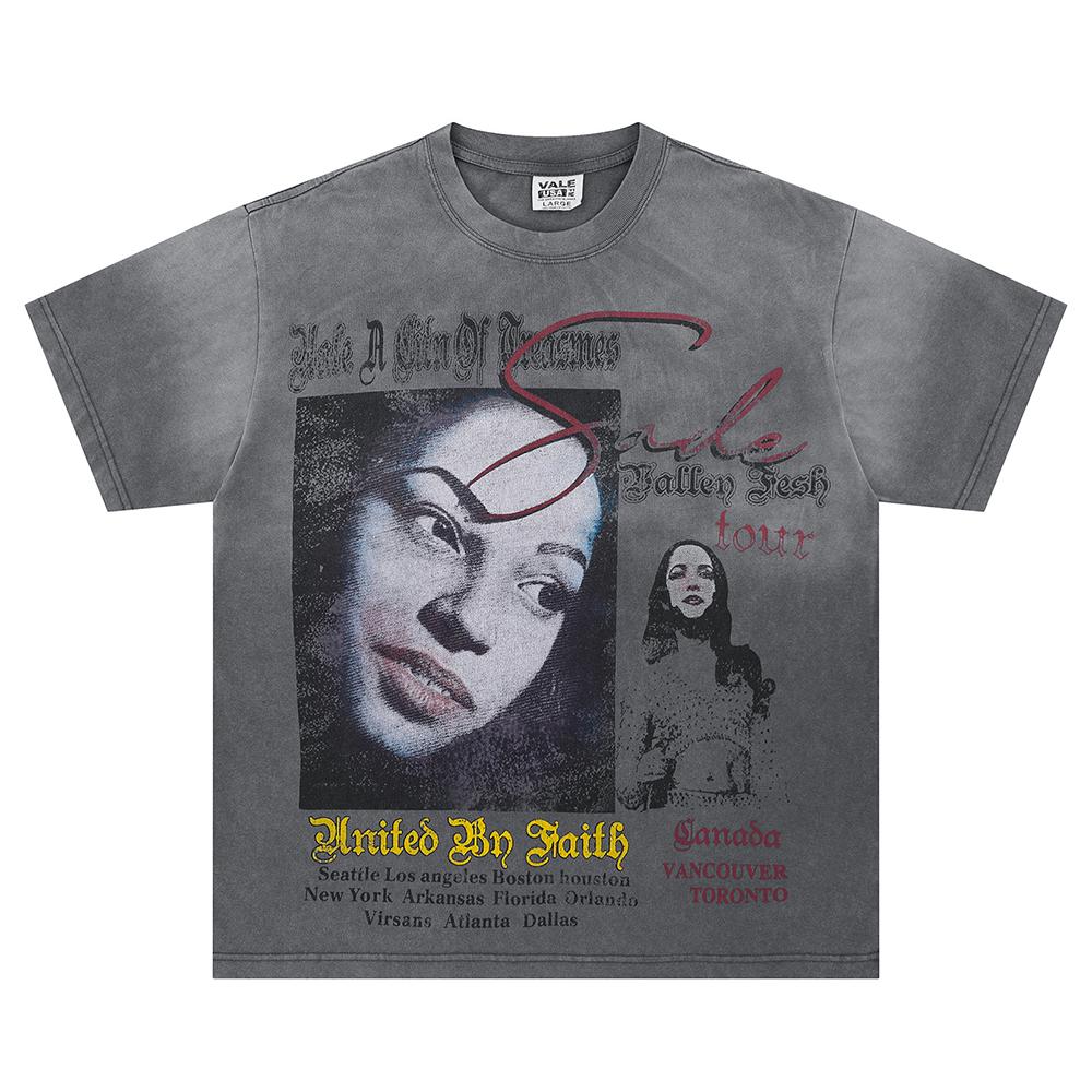 V503 Vale Forever Sade Vintage Tee Summer Street Trendy T-shirt XL
V503 Vale Forever Sade Vintage Tee Summer Street Trendy T-shirt XL