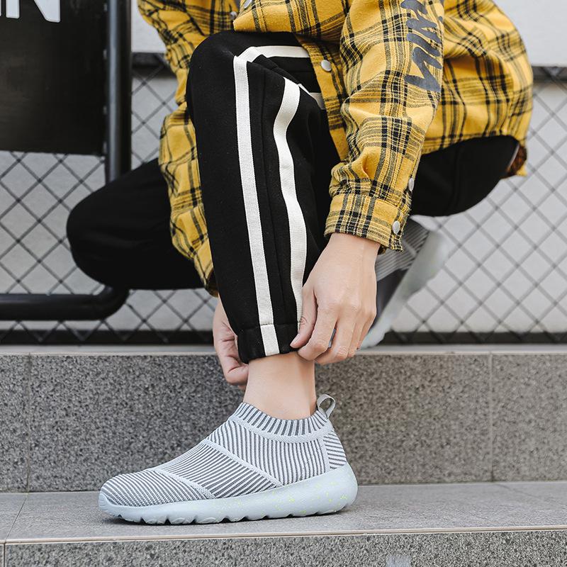 Новые сетчатые кеды Fly-knit, туфли без застежек, повседневная обувь больших размеров для мужчин и женщин, туфли без застежек 35
Новые сетчатые кеды Fly-knit, туфли без застежек, повседневная обувь больших размеров для мужчин и женщин, туфли без застежек 35