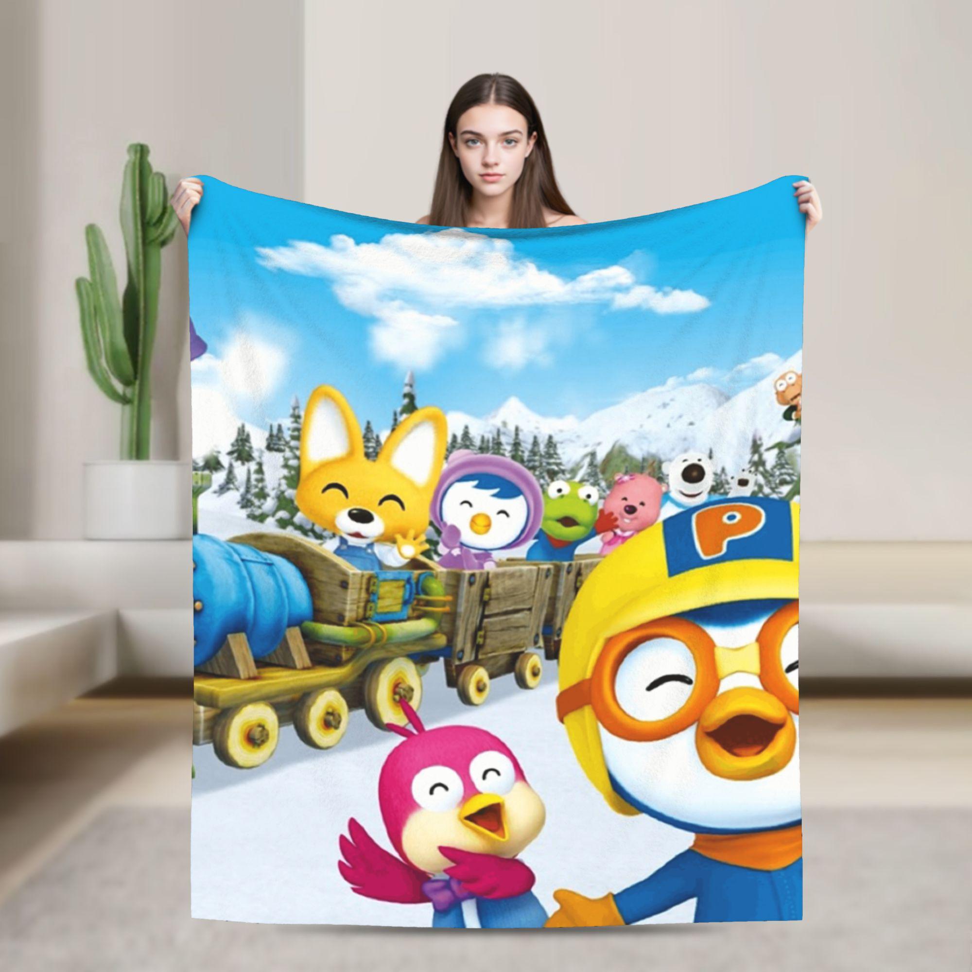 Pororos the Little Penguins Blankets Quality Super Soft Throw Blanket Winter Boy Girl Bedroom Funny Bedspread 30x40in
Pororos the Little Penguins Blankets Quality Super Soft Throw Blanket Winter Boy Girl Bedroom Funny Bedspread 30x40in