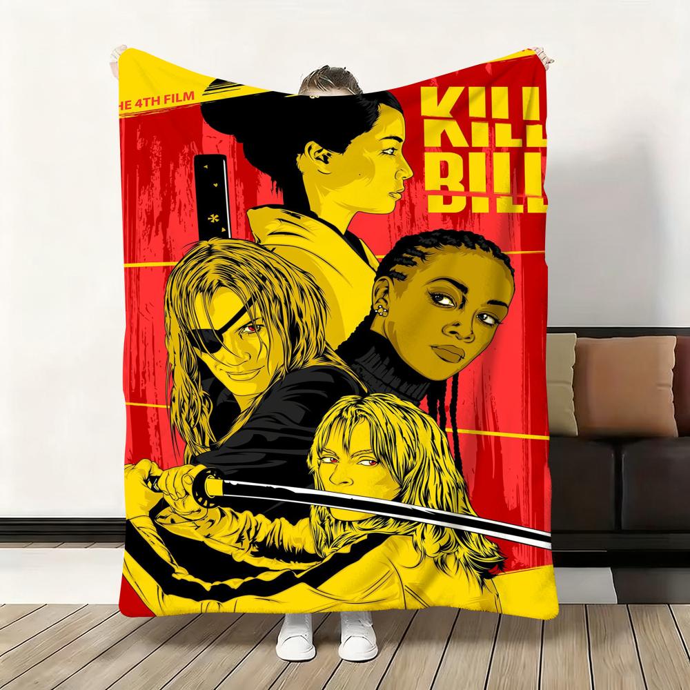 Kill Bill Hot Movie Cool Throw Thick Flannel Blanket Lightweight Warm Cozy Skin-Friendly Throw for Sofa Bed Office Winter Use 75x90cm
Kill Bill Hot Movie Cool Throw Thick Flannel Blanket Lightweight Warm Cozy Skin-Friendly Throw for Sofa Bed Office Winter Use 75x90cm