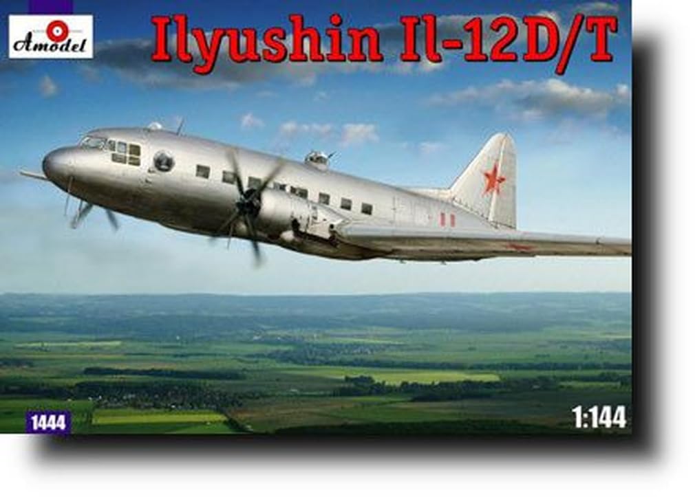 Пластиковая модель военно-транспортного самолета Ильюшина АМ1444 1/144 Ил-12Д/Т двухмоторный
Пластиковая модель военно-транспортного самолета Ильюшина АМ1444 1/144 Ил-12Д/Т двухмоторный