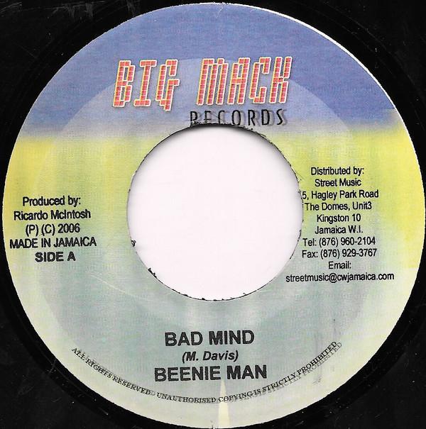 7inch Record BEENIE MAN - Bad Mind NONE Big Mack Record 2006 Jamaica Reggae, Ska & Dub Used
7inch Record BEENIE MAN - Bad Mind NONE Big Mack Record 2006 Jamaica Reggae, Ska & Dub Used