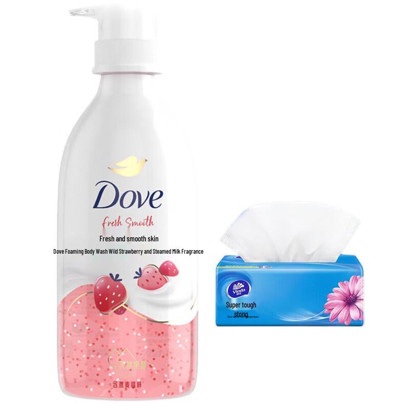 Dove Sweet Strawberry & Oat Milk Essential Shower Gel 620G
Dove Sweet Strawberry & Oat Milk Essential Shower Gel 620G