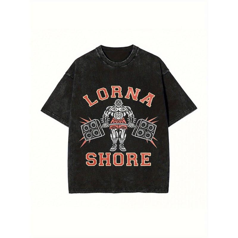 European Size Men s Heavyweight Vintage Washed T-Shirt - Distressed Short Sleeve Retro Streetwear Tee with Geometric Print 5XL чорний
European Size Men s Heavyweight Vintage Washed T-Shirt - Distressed Short Sleeve Retro Streetwear Tee with Geometric Print 5XL чорний