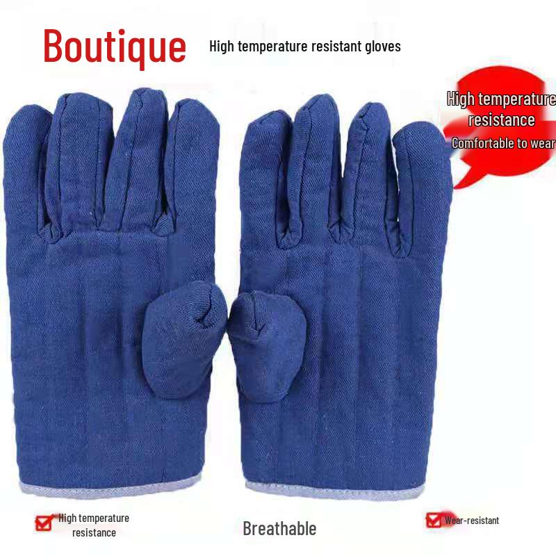 High-Temperature Resistant Cotton Gloves - Heat-Insulating Protective Wear for Industrial and Household Use
High-Temperature Resistant Cotton Gloves - Heat-Insulating Protective Wear for Industrial and Household Use