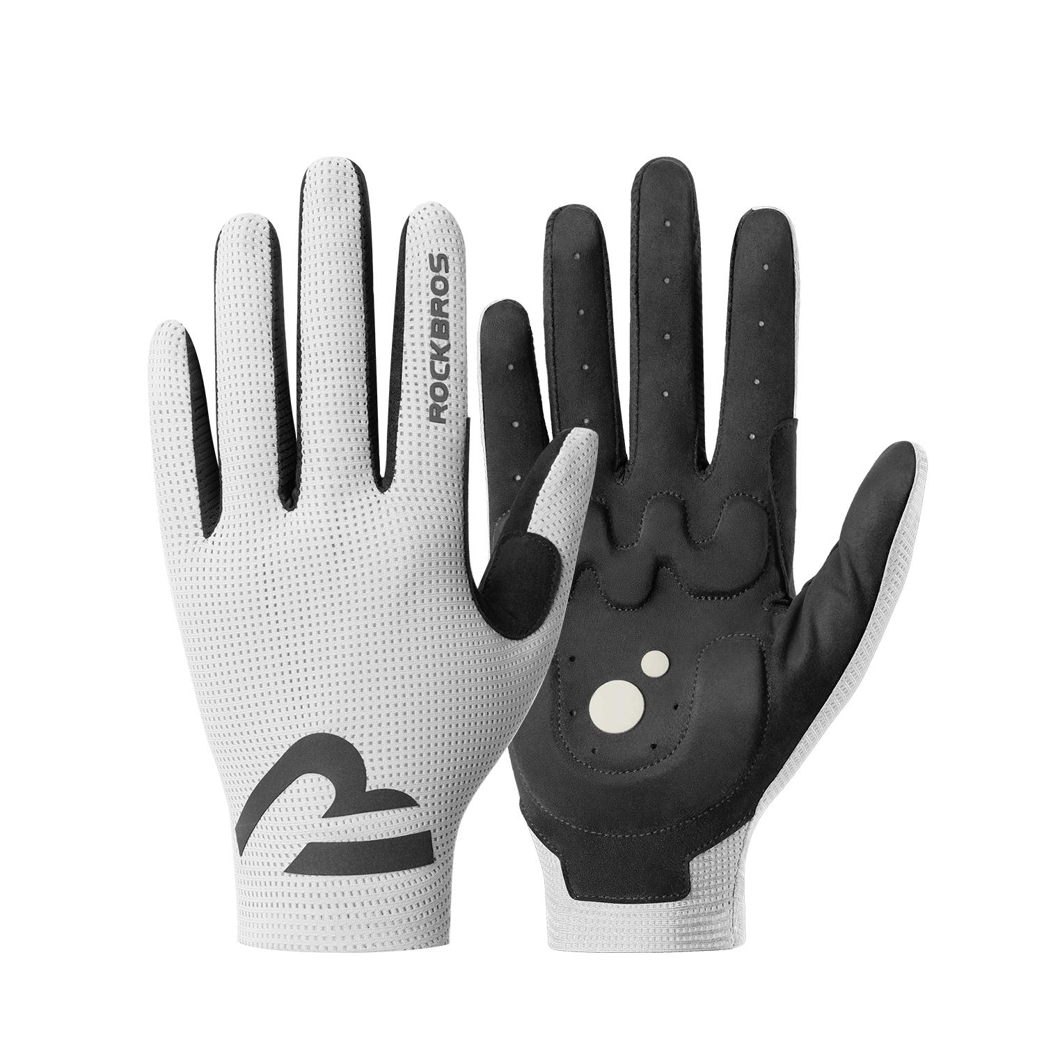 ROCKBROS Bicycle Full Finger Gloves Fingertip Touch Screen Bike Gloves Breathable Non-slip Shock Absorbing Palm Pad Bike Gloves L
ROCKBROS Bicycle Full Finger Gloves Fingertip Touch Screen Bike Gloves Breathable Non-slip Shock Absorbing Palm Pad Bike Gloves L