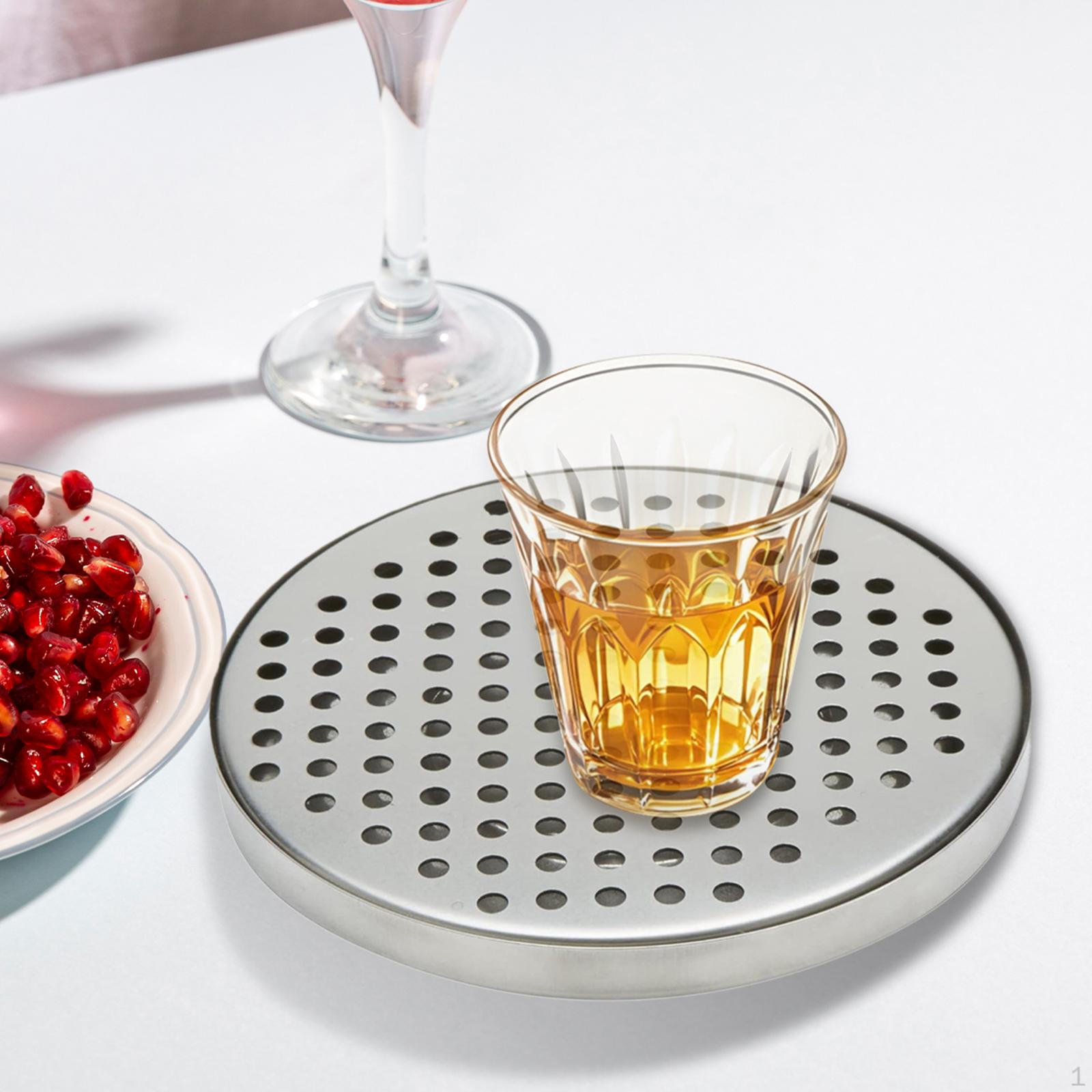 Drip Tray Beverage Bar Round Serving Stable Effectively Stainless Steel Beer Pan
Drip Tray Beverage Bar Round Serving Stable Effectively Stainless Steel Beer Pan