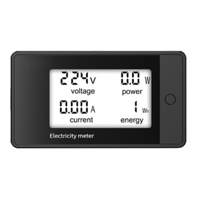 LCD Digital Voltmeter Ammeter Volt Amp Watt KWH Detector Tester AC85-400V 0-100A 0-22KW 0-9999KWH Eletricity Monitor 1 білий
LCD Digital Voltmeter Ammeter Volt Amp Watt KWH Detector Tester AC85-400V 0-100A 0-22KW 0-9999KWH Eletricity Monitor 1 білий